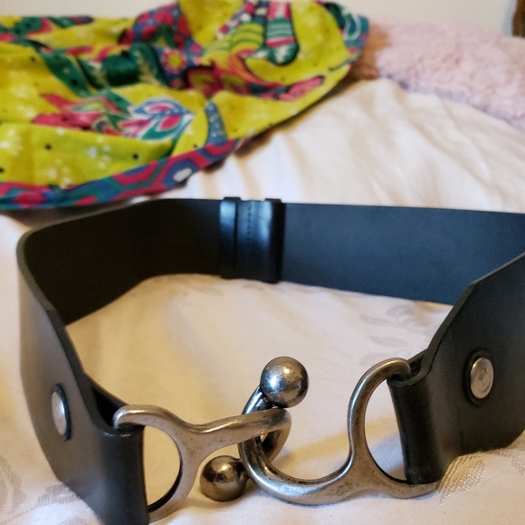 Vintage Coldwater Creek Women\'s Spilt Leather Belt